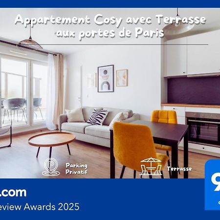 Appartement Cosy Avec Terrasse Aux Portes De Paris 빌쥐이프 외부 사진