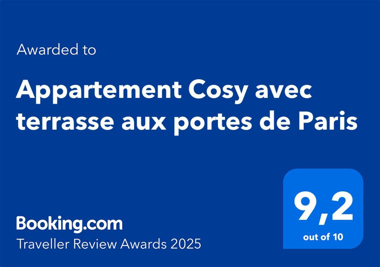Appartement Cosy Avec Terrasse Aux Portes De Paris 빌쥐이프 외부 사진